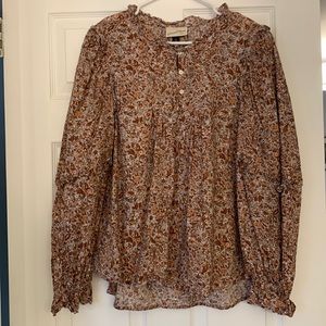 Knox rose blouse with beautiful details